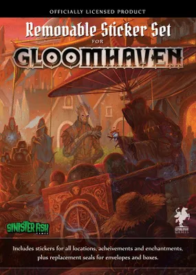Gloomhaven Removable Sticker Set - Board Game