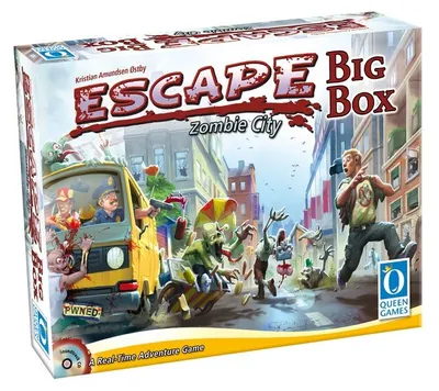 Escape Zombie City Big Box Edition - Board Game