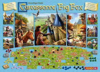 Carcassonne Big Box 6 (2017)  - Board Game