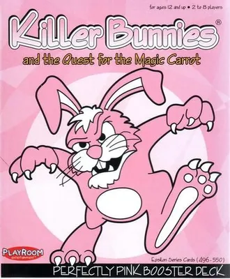 Killer Bunnies And The Quest For The Magic Carrot Pink Booster  - Board Game