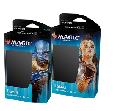 Magic the Gathering Ravnica Allegiance Planeswalker Deck - Dovin & Domri (set of 2)