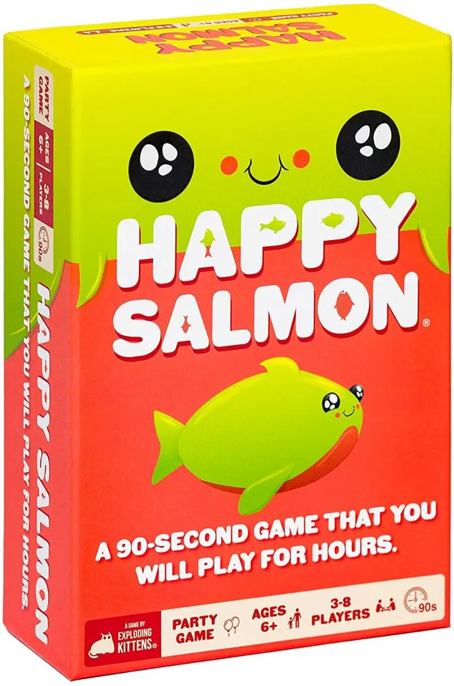 Happy Salmon (By Exploding Kittens) - Board Game