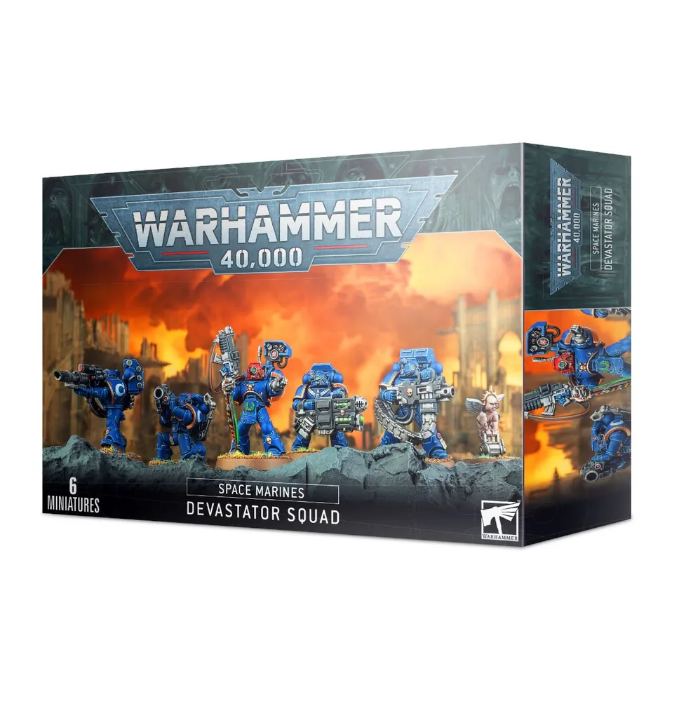 Warhammer 40,000 Space Marine Devestator Squad