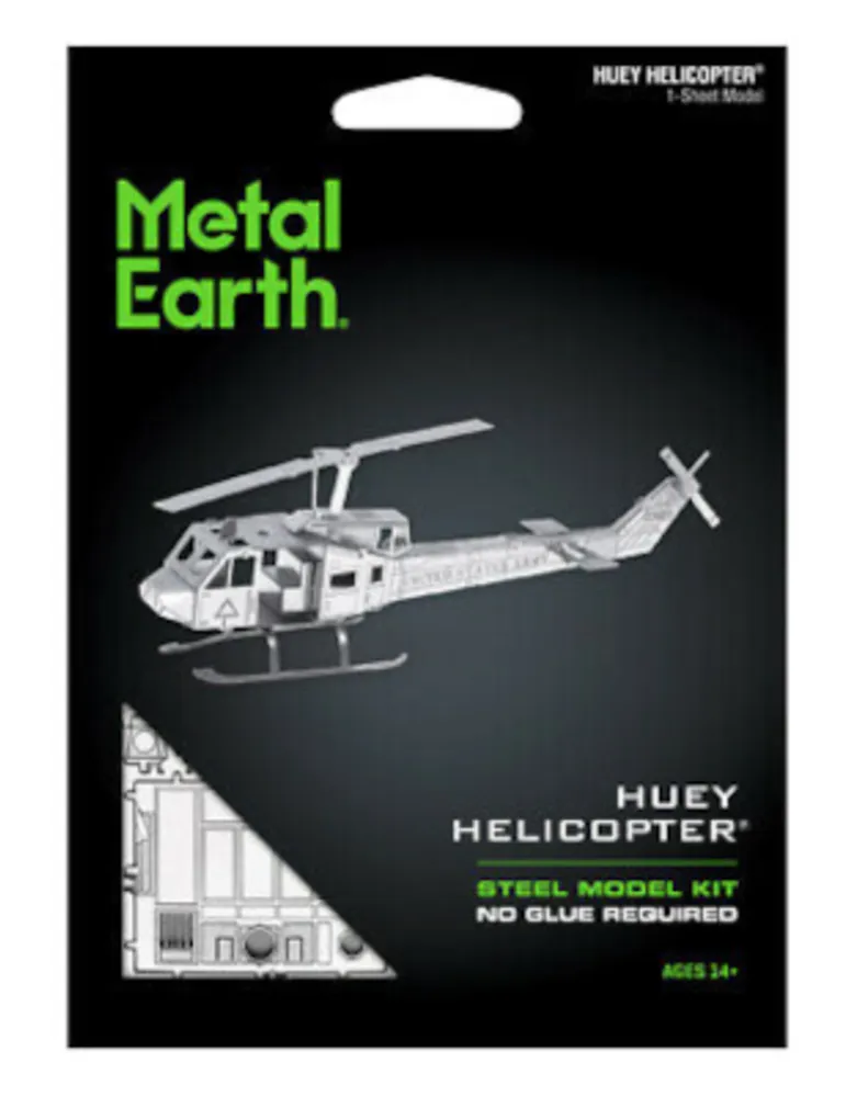 Metal Earth Model - Huey Helicopter - Steel model kit