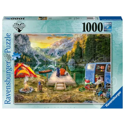 Ravensburger 1000 Pc Calm Campsite - Puzzle