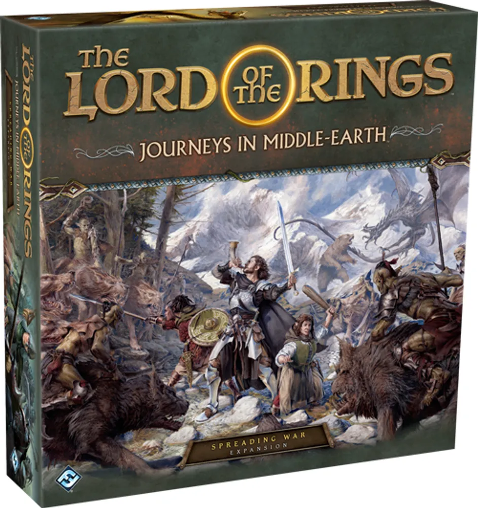 The Lord Of The Rings: Journeys In Middle-Earth: Spreading War Expansion - Board Game