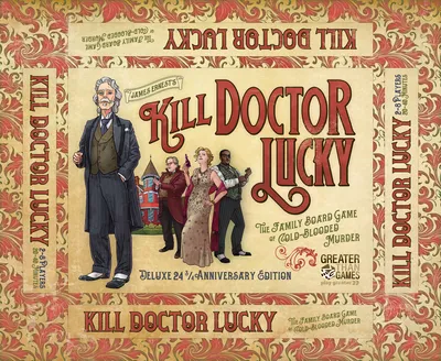 Kill Doctor Lucky DELUXE 24 3/4 Anniversary Edition - Board Game