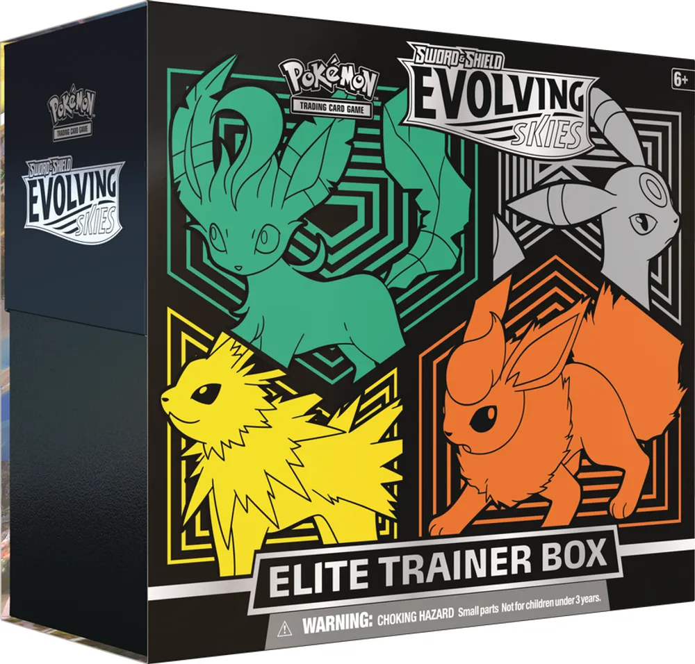 Pokemon Sword & Shield 7 Evolving Skies Elite Trainer Box Set of 2