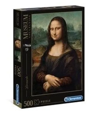Clementoni Puzzle Leonardo - Mona Lisa - 500Pc Museum