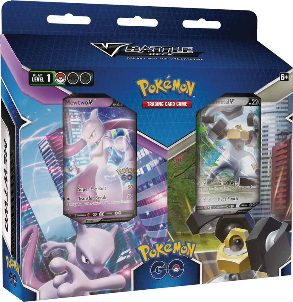 Pokemon Go V Battle Decks Mewtwo V vs Melmetal V