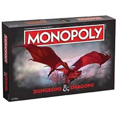 Monopoly Dungeons & Dragons - Board Game