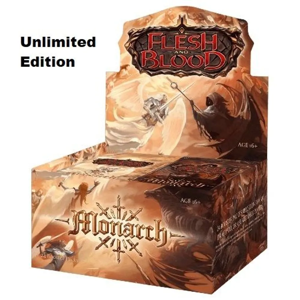 Flesh and Blood TCG: Monarch Booster Box Unlimited Edtion