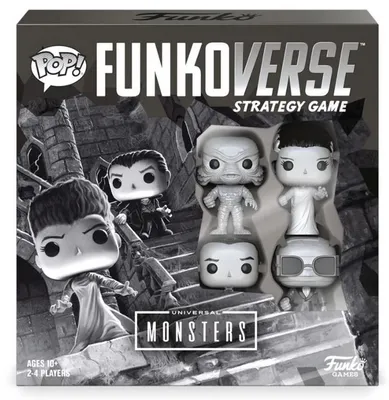Funkoverse 4Pk Universal Monsters 100 - Board Game