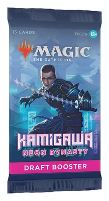 Magic the Gathering Kamigawa Neon Dynasty Draft Booster Pack