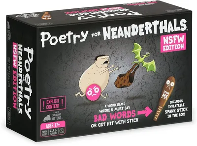 Poetry For Neanderthals NSFW Edition - Board Game