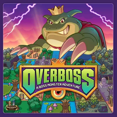 (DAMAGED) Overboss A Boss Monster Adventure - Board Game