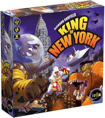 (DAMAGED) King of New York - Board Game