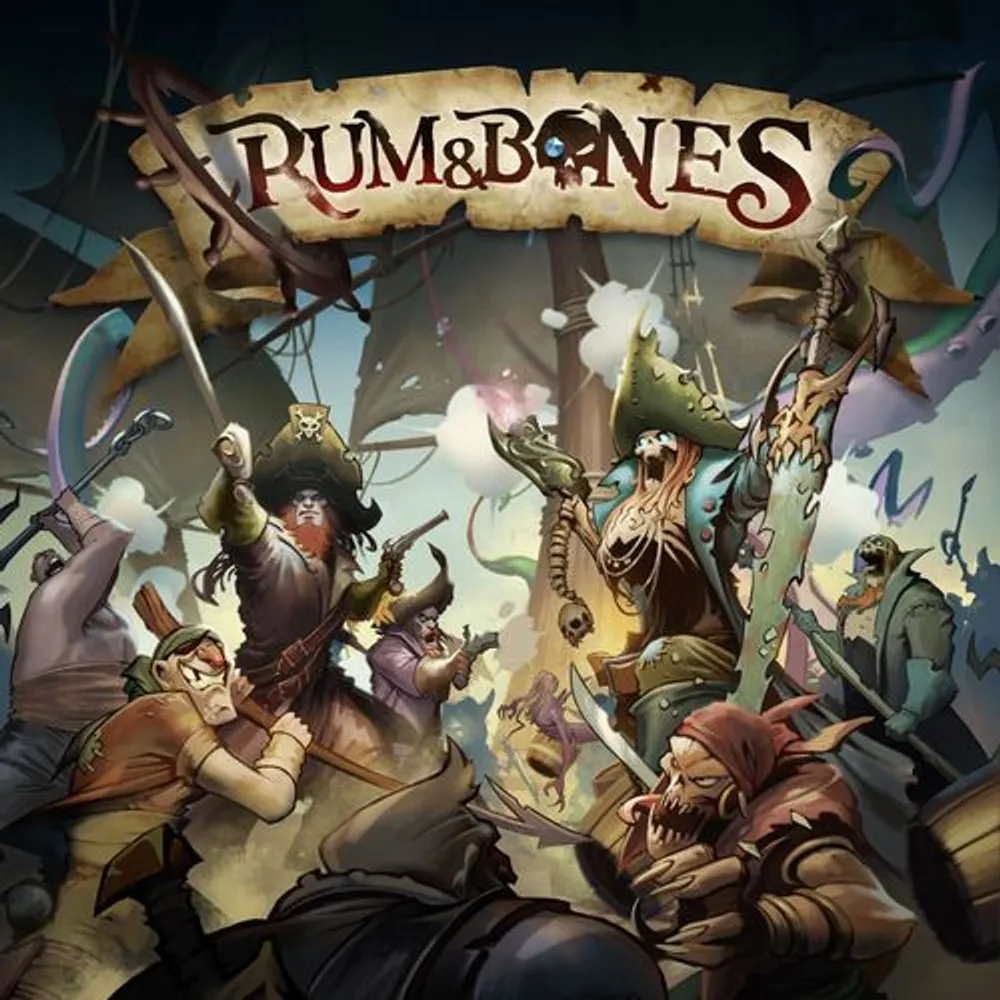 (DAMAGED) Rum & Bones - Board Game