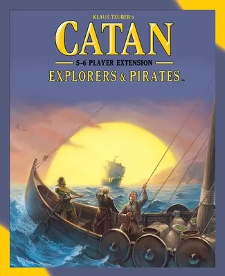 Catan 5Th Edition Explorers & Pirates 5-6 Player Extension - Board Game