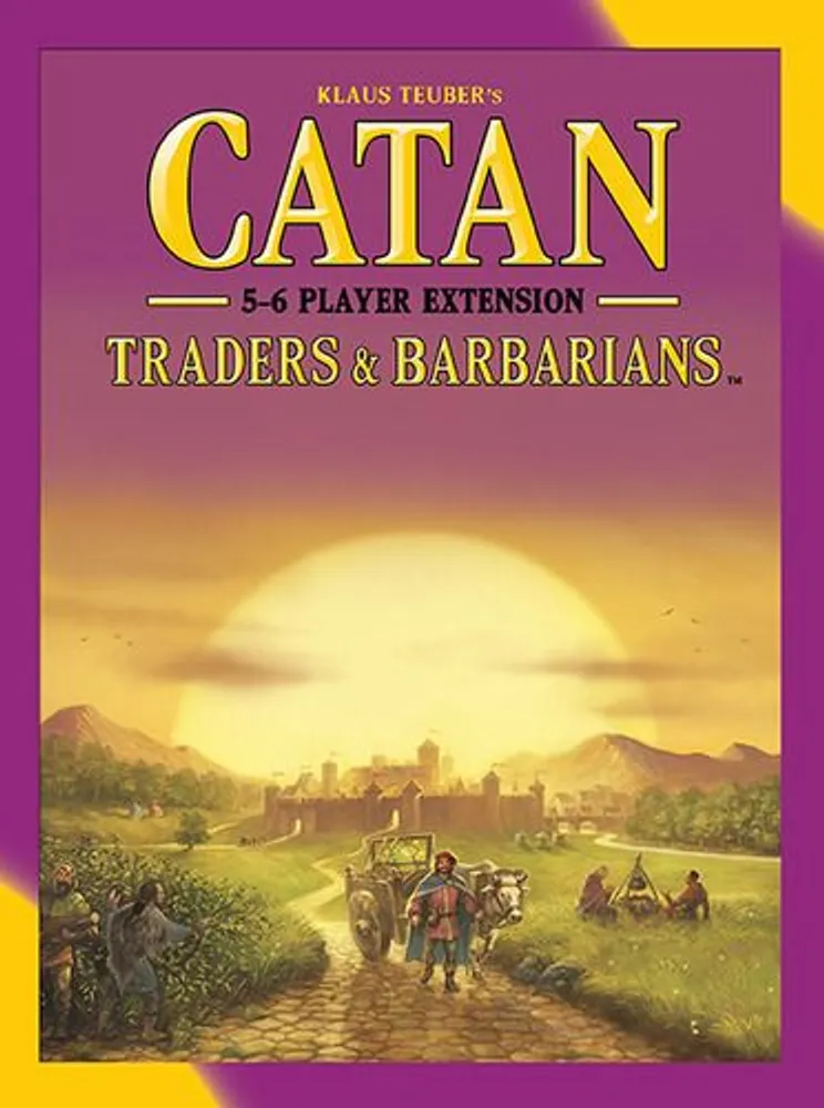 Catan 5Th Edition Traders & Barbarians 5-6Player Extension - Board Game