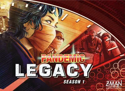 Pandemic Legacy Red Edition - Board Game