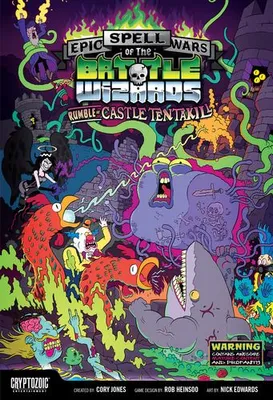 Epic Spell Wars of the Battle Wizards: Rumble at Castle Tentakill - Board Game