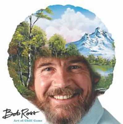 Bob Ross The Art Of Chill - Board Game