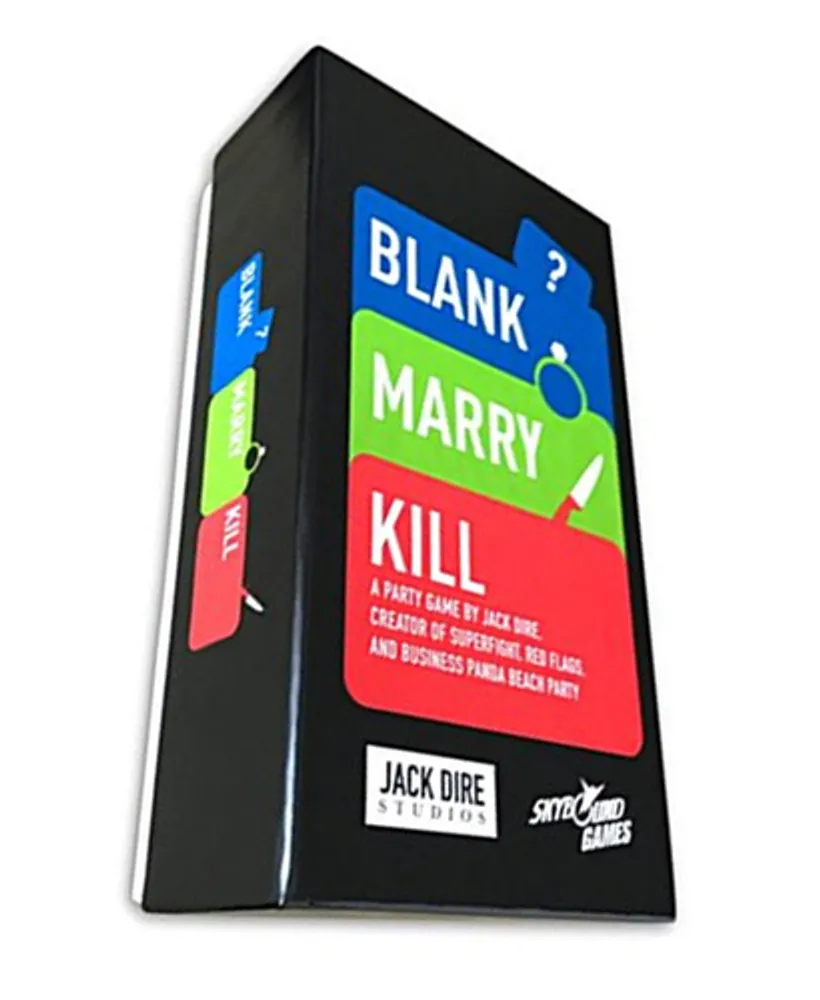 Blank Marry Kill - Board Game