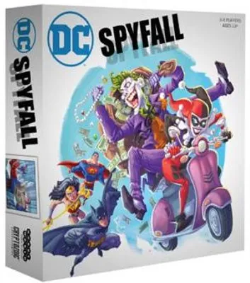 (DAMAGED) DC Spyfall - Board Game