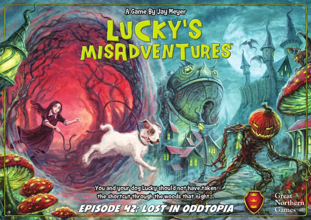 Lucky's Misadventures Episode 42 Lost In Oddtopia - Board Game