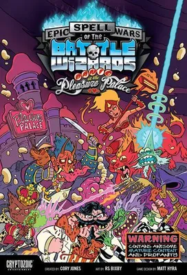 Epic Spell Wars Panic At Pleasure Palace - Board Game