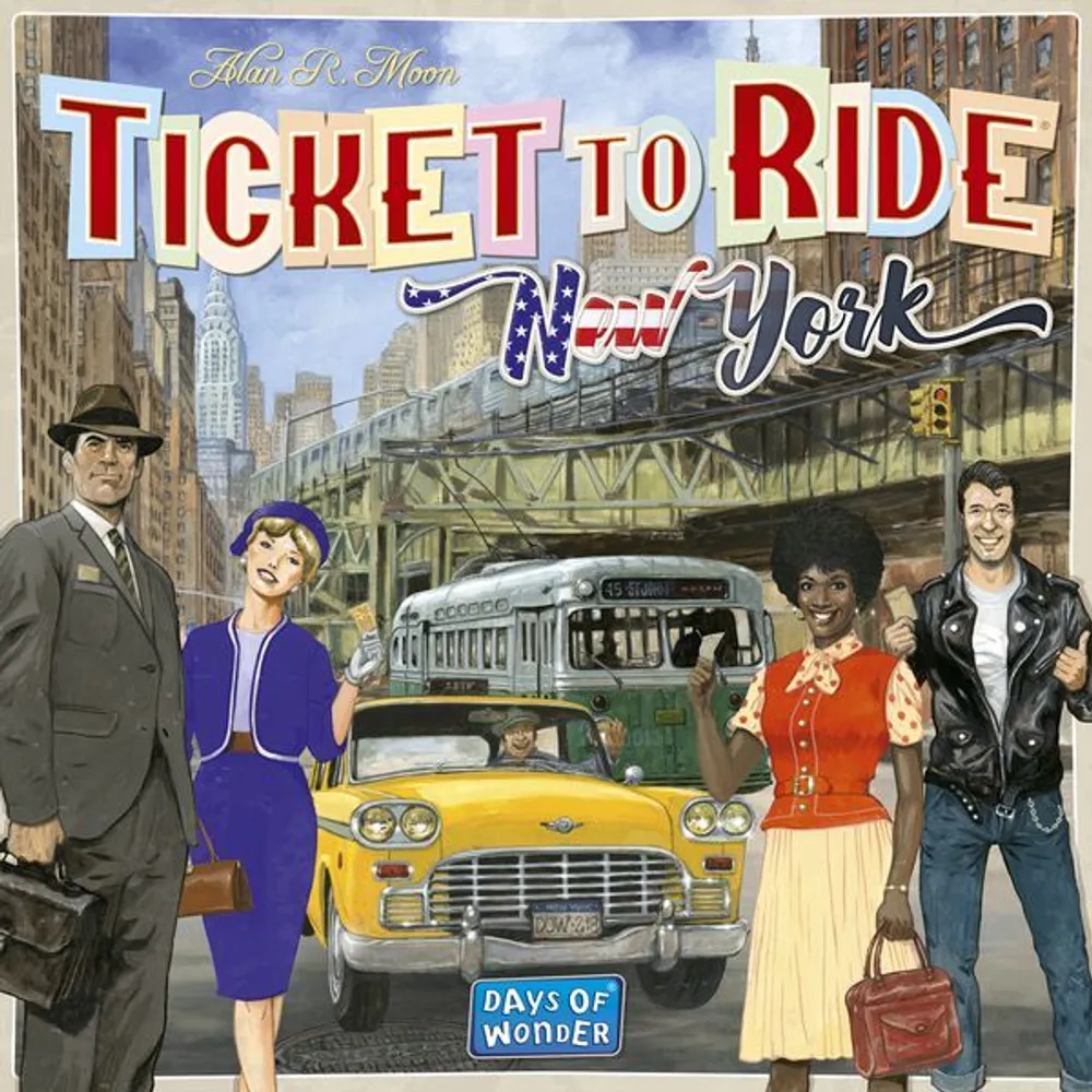 Ticket To Ride Express New York - Board Game