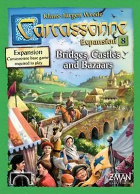 Carcassonne Bridges, Castles, and Bazaars - Board Game