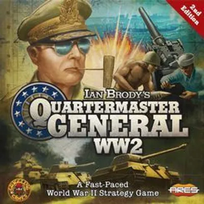 Quartermaster General WW2 2Nd Ed. - Board Game