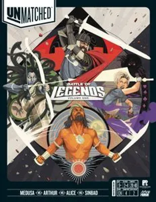 Unmatched Battle Of Legends Vol. 1 - Board Game