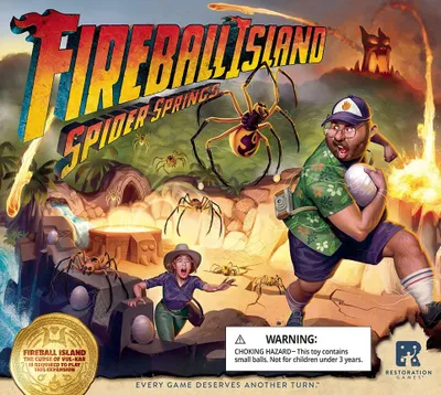 Fireball Island Spider Springs - Board Game