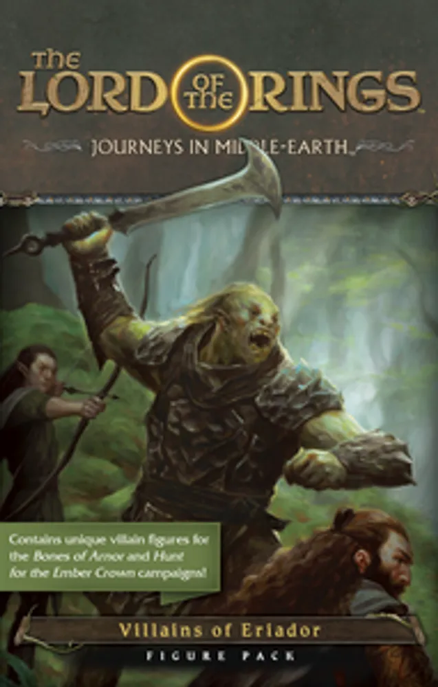 Lord of the Rings Journeys in Middle Earth: Villains of Eriador Figure Pack - Board Game