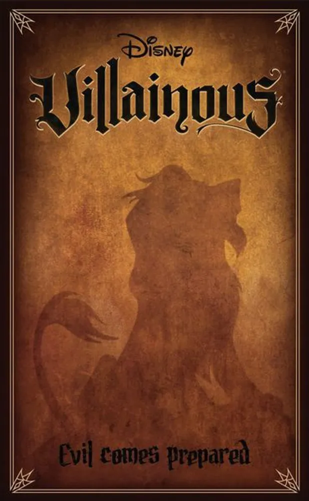 (DAMAGED) Disney Villainous Evil Comes Prepared - Board Game