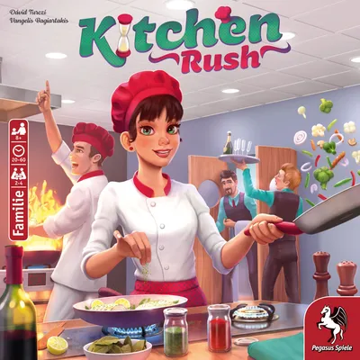 Kitchen Rush Revised Edition - Board Game