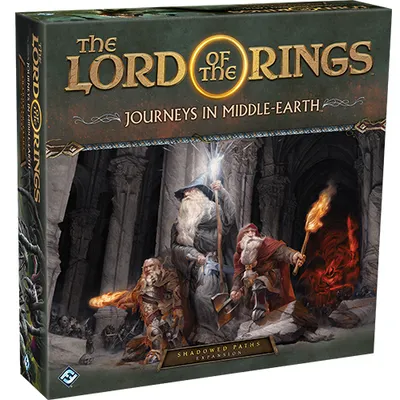 The Lord of the Rings: Journeys in Middle Earth - Shadowed Paths Expansion - Board Game