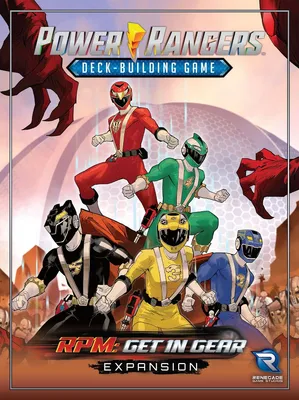 Power Rangers Deck-Building Game: RPM: Get In Gear - Board Game