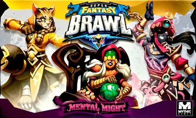 Super Fantasy Brawl: Mental Might - Board Game