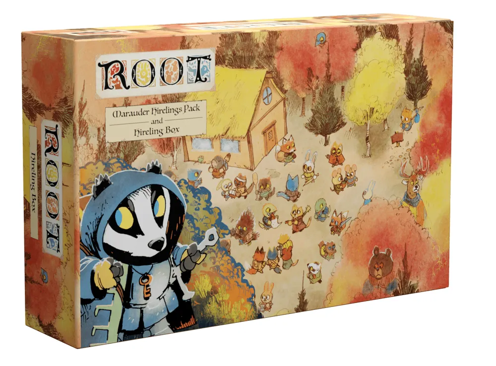 Root Marauder Hirelings Pack And Hireling Box - Board Game