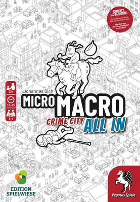 Micromacro: Crime City 3: All In - Board Game