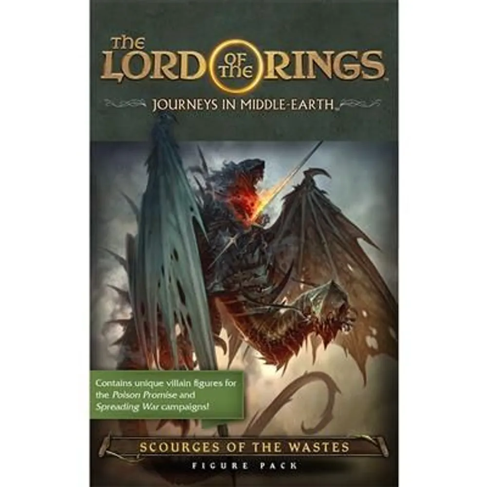 The Lord Of The Rings: Journeys In Middle-Earth: Scourges Of The Wastes Figure Pack - Board Game