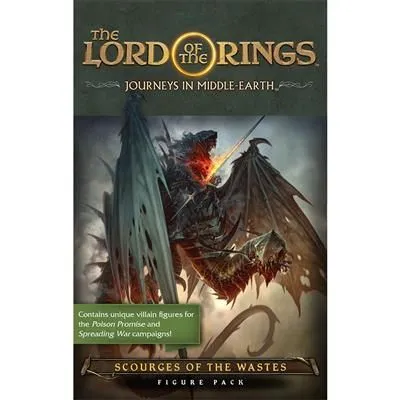 The Lord Of The Rings: Journeys In Middle-Earth: Scourges Of The Wastes Figure Pack - Board Game