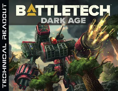 Battletech Technical Readout Dark Age - Board Game