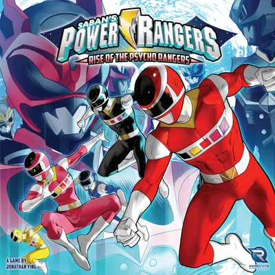 Power Rangers Heroes Of The Grid Rise Of The Psycho Rangers - Board Game