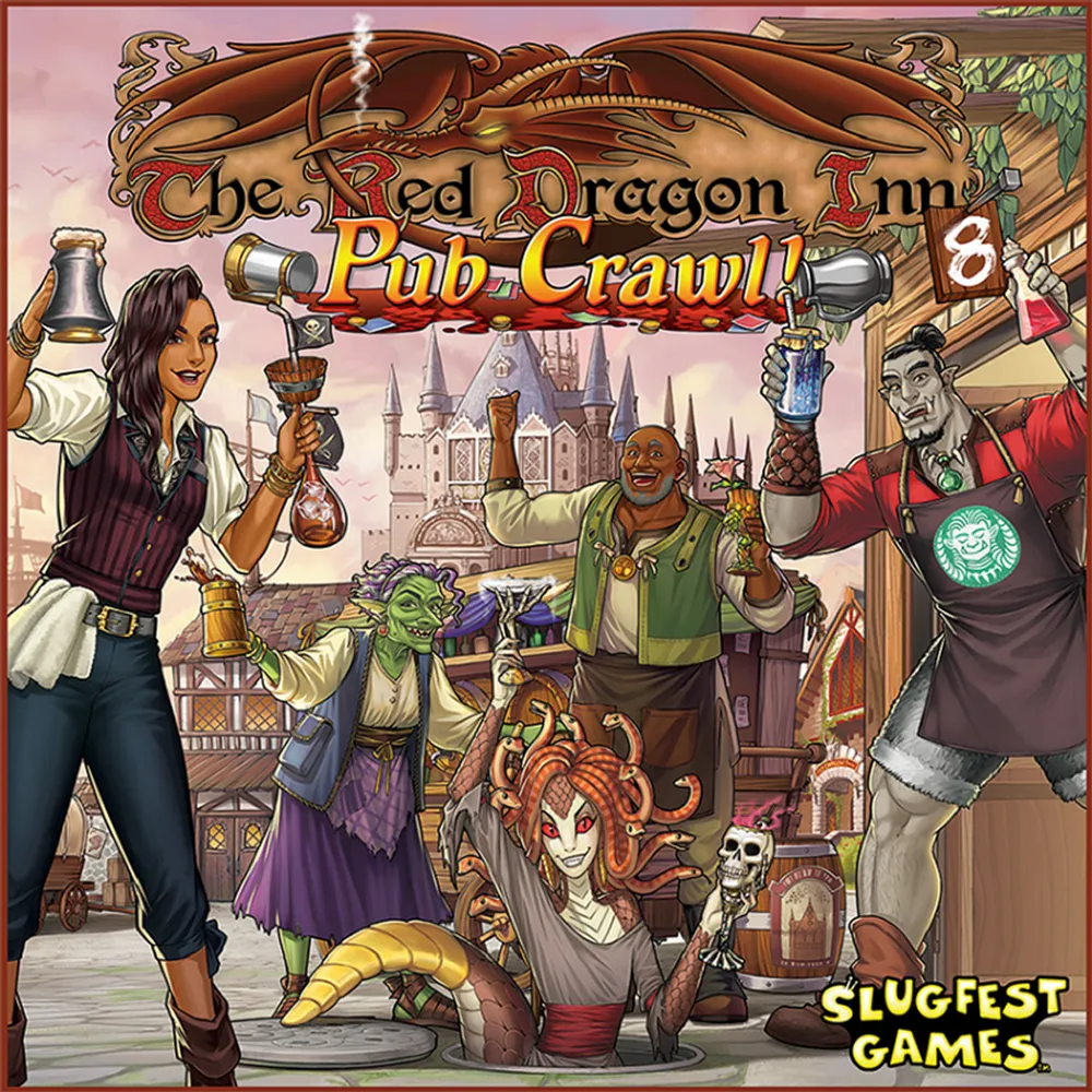 Red Dragon Inn 8: The Pub Crawl - Board Game