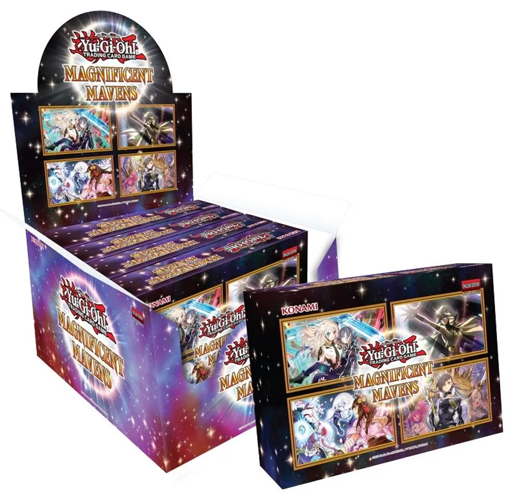 YuGiOh Magnificent Mavens Display of 5 (Holiday Box 2022)
